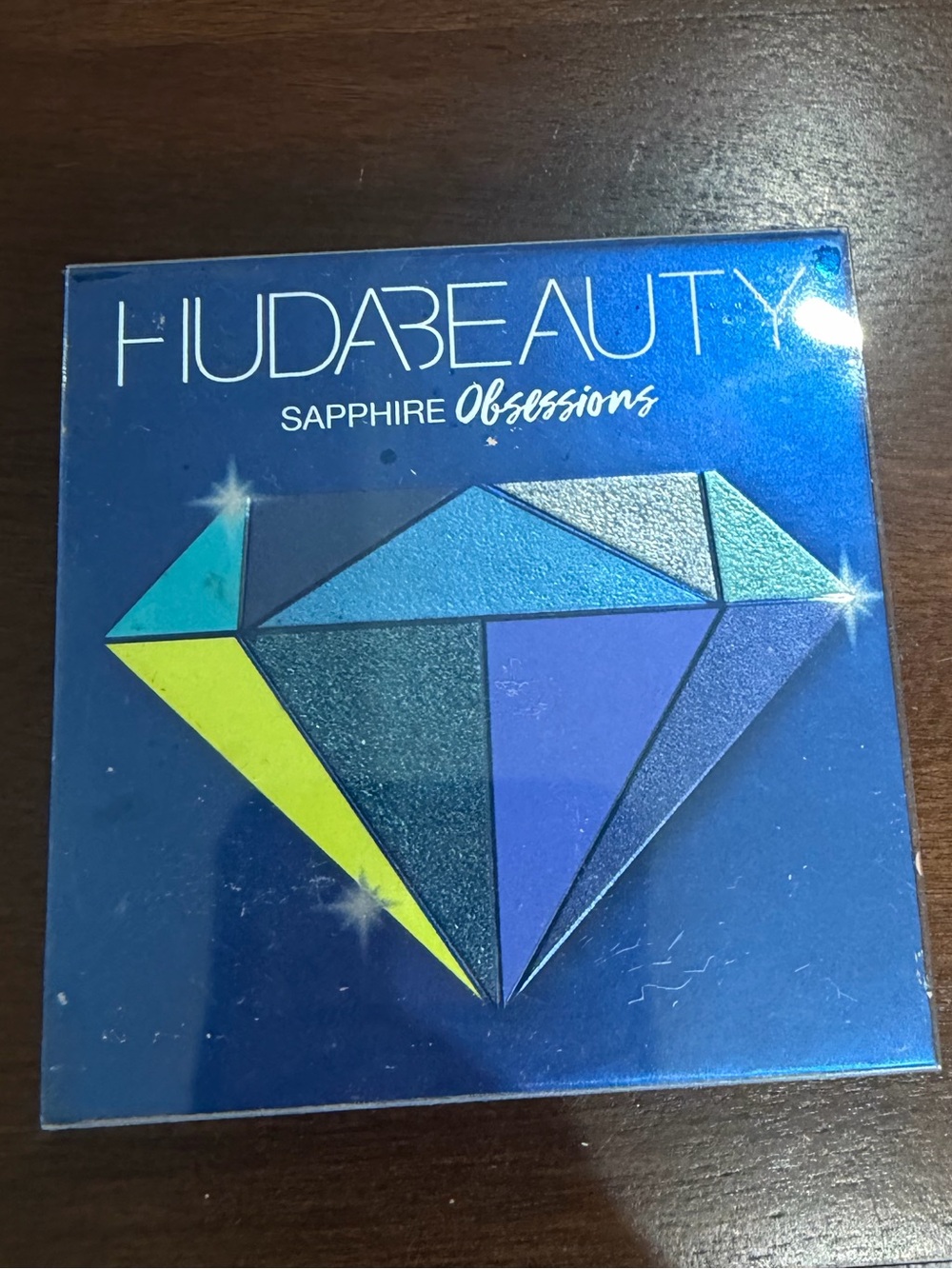 HUDA BEAUTY Sapphire Obsessions Eyeshadow Palette - Blue, Teal, Yellow